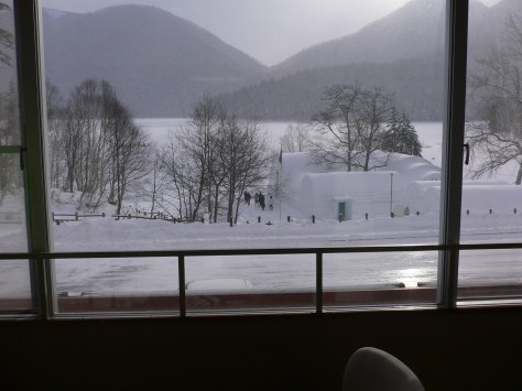 然別湖酒店房間內